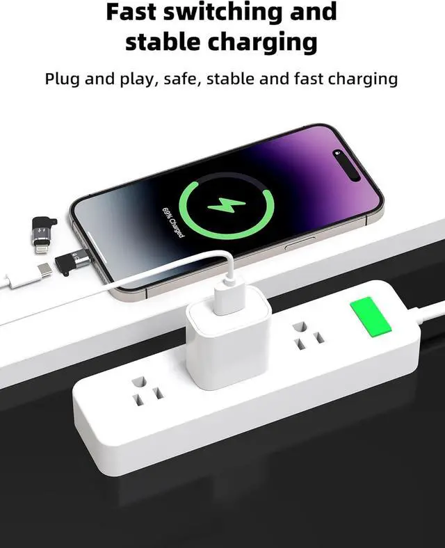 Alt view image 2 of 7 - USB C Female to Lightning Male OTG Audio Adapter(3 pack)for iPhone 14 13 for  Type C Headphone Charging Cable Converter Data Transfer Connector Card Reader for iPad Android Compatible for