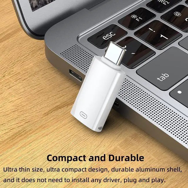Alt view image 7 of 7 - USB C to Light-ning Headphone Audio Adapter with Charge Data for iPhone 16/15 Series iPad MacBook and More Not for Lavalier Microphones/OTG and Devices with Cases White