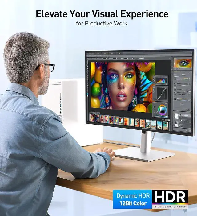 Alt view image 7 of 7 - 2-Pack Ultra Thin HDMI Cable 6 ft Support 4K@60Hz Ultra Slim HDMI Cable 4K Rated with Ethernet HDR Support for PS5 Xbox Series X/S RTX4090/3090 RX 7900/7800  TV and More