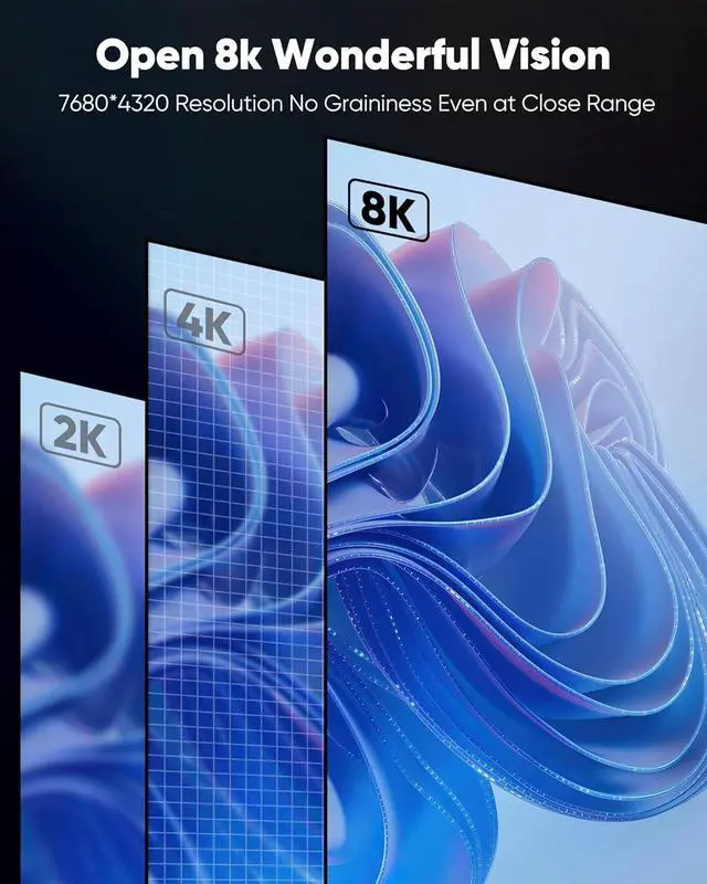 Alt view image 6 of 7 - Capshi 30ft 8K 4K@120Hz HDMI Cable 2.1, 48Gbps High Speed Cord for PS5/4, TV, Gaming Console, Monitor, 8K@60Hz, 2K@240Hz, 144Hz, Support HDR, eARC, DTS:X, HDCP 2.2 & 2.3, Braided, Grey