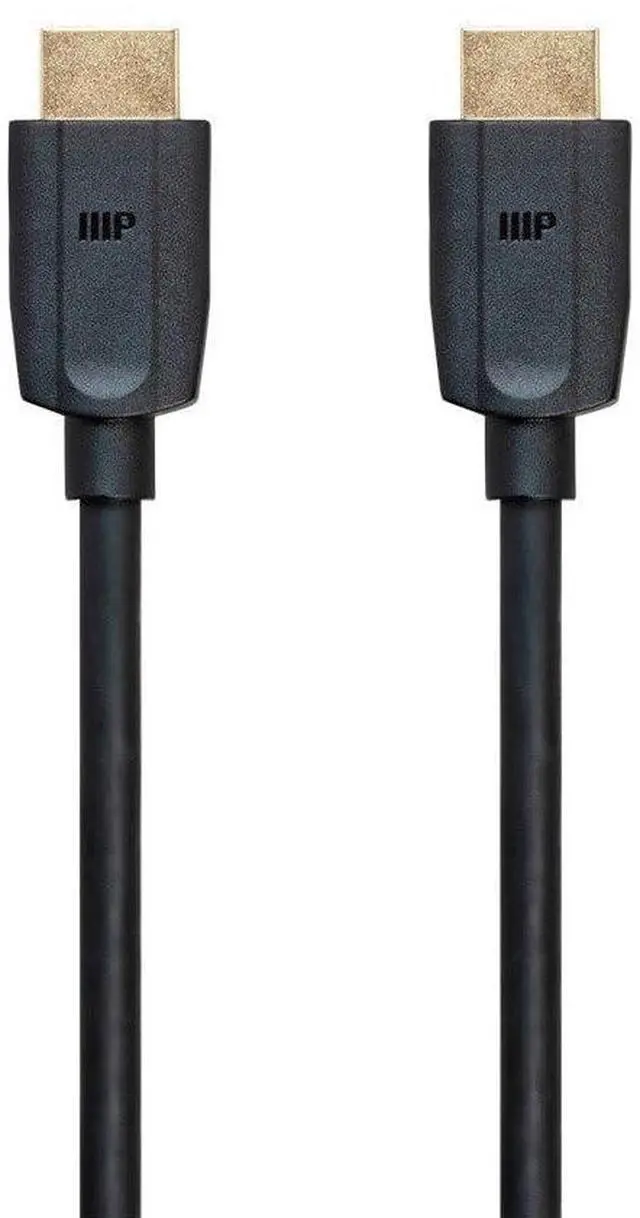 Alt view image 2 of 6 - Ultra 8K Premium High Speed HDMI Cable - 8 Feet - Black | 48Gbps 8K@60Hz Dynamic HDR eARC - DynamicView Series 1 Count (Pack of 1)