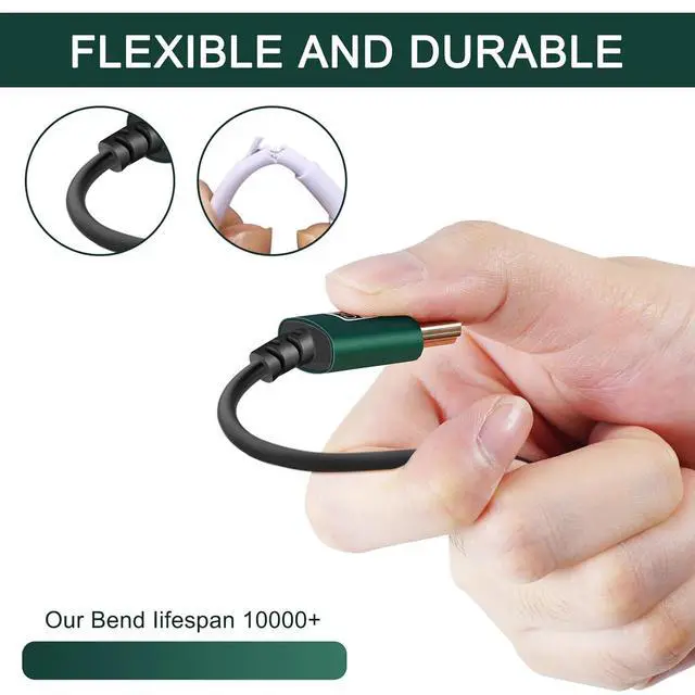 Alt view image 5 of 7 - Slim HDMI Cable 10FT Ultra Soft & Thin HDMI to HDMI Cord Extreme Flexible & Skinny HDMI Wire Supports High Speed 4K@60Hz 18gbps 2160p 1080p