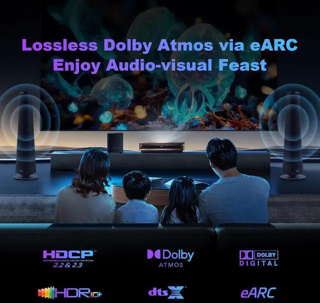 Alt view image 4 of 7 - 8K HDMI 2.1 Cable 8ft 48Gbps Ultra High Speed Braided Nylon HDMI Cord-8K@60Hz 4K@120Hz Compatible for Monitor/TV/PS5 4 3/Laptop/Xbox Series X/Projector/Blu-ray Players