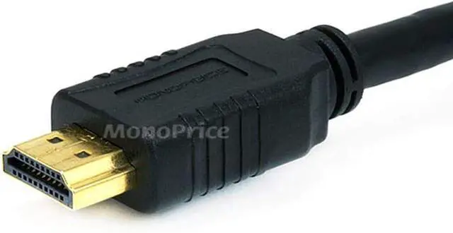 Alt view image 2 of 3 - 4K High Speed HDMI Cable - HDMI 2.0 4K@60Hz HDR HDR10 Dolby Vision 18Gbps YUV 4:4:4 28AWG with Ferrite Cores 1.5 Feet Black
