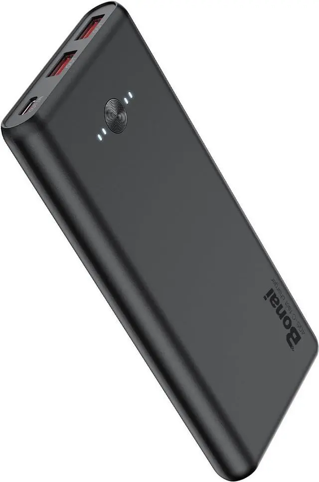 Main image of Portable Charger 10000mAh 20W Power Bank Fast Charging with 3 Outputs (1 USB-C in&Out) Ultra-Slim External Battery Charger for iPhone 16/15/14 Series Galaxy S23/S22/S21 iPad and More
