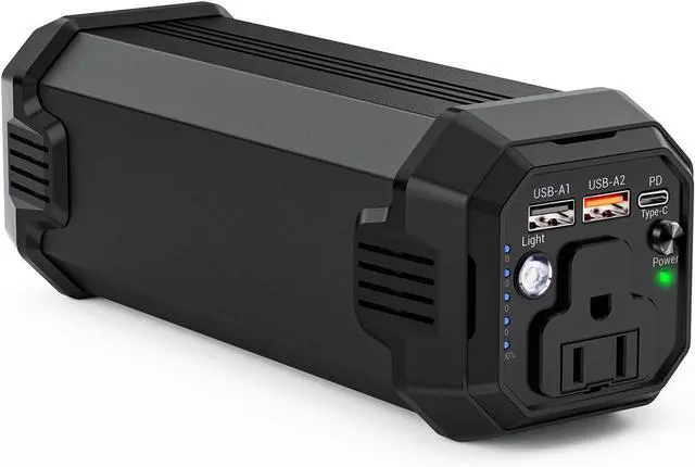 Main image of Portable Laptop Power Bank with 120W AC Outlet 31200mAh Portable Laptop Charger 65W PD USB C Backup Power Source for Travel and Outdoor Activities