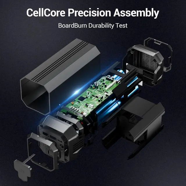 Alt view image 6 of 7 - Portable Laptop Power Bank with 120W AC Outlet 31200mAh Portable Laptop Charger 65W PD USB C Backup Power Source for Travel and Outdoor Activities