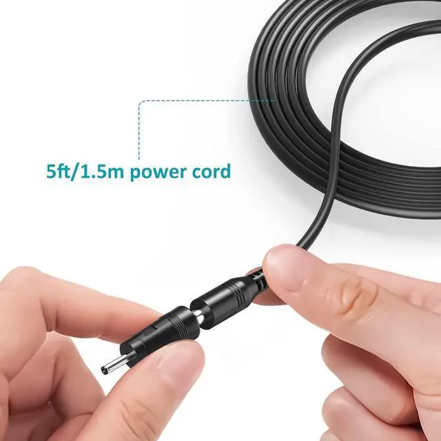 Alt view image 6 of 6 - 24W 3V 4.5V 5V 6V 7.5V 9V 12V Universal AC/DC Adapter Multi-Voltage Regulated Switching Power Supply with 8 Round DC Plugs for LED Strip Light CCTV Camera Speaker Router 2A Max