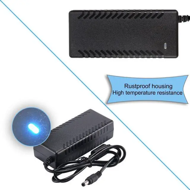 Alt view image 7 of 7 - 48V 2A Power Supply Adapter - AC 100-240V DC 48V2A Output 96W Power Adapter Interface 5.5 x 2.5mm Plug for PoE Switch/PoE Injector