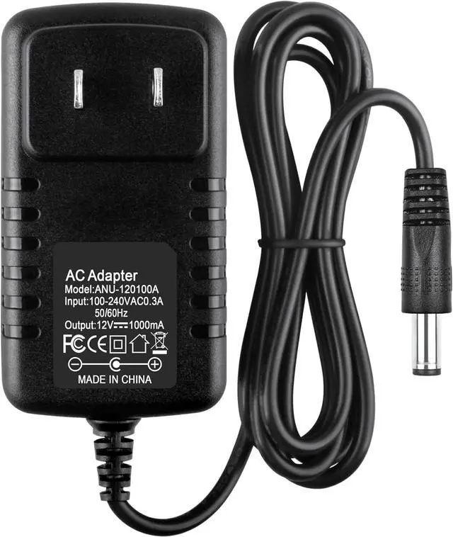 Alt view image 2 of 4 - 12V 1A Power Supply AC Adapter 12 Volt Charger Universal Power Adapter for DC in 12V Power Cord with 10 Interchangeable Jacks for 1000mA 900mA 800mA 600mA 500mA 400mA 300mA 100mA Electronic
