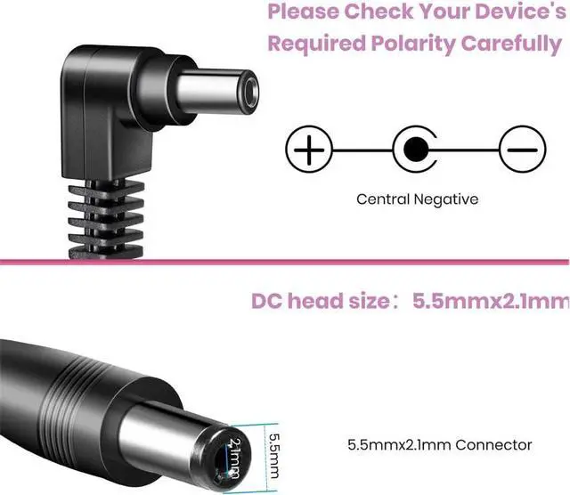 Alt view image 4 of 7 - 9V DC 1A Power Supply Adapter for Guitar Effects Pedal Center Negative