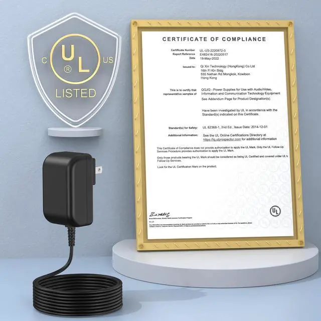 Alt view image 5 of 7 - 5V 3A Charger Power Cord for Brother ADS-1700W ADS-1300 ADS-1250W ADS-1200 ADS-1190 ADS1700W ADS1300 Compact Color Desktop Document Scanner SA-AD-001 US UU318-0530 DC5V Power Supply AC DC Ddapter Plug