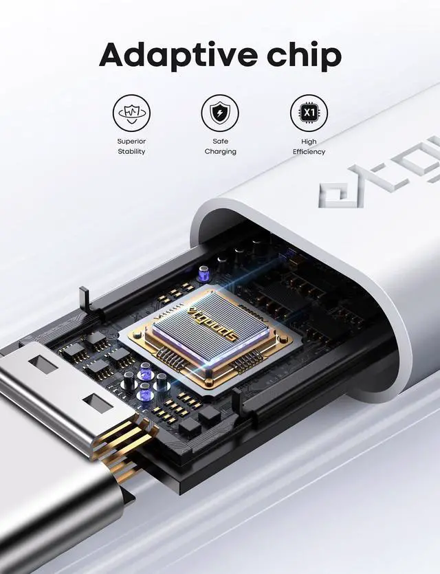 Alt view image 2 of 7 - USB C to USB C Cable (4ft 2Pack) 60W Type C to C Charger Cord Fast Charging for iPhone 16 15 Pro Max/Pro/Plus for MacBook Pro Air/iPad mini Pro Air for  Galaxy S24 S23