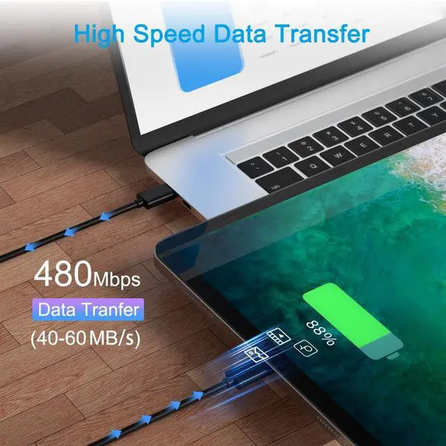 Alt view image 3 of 6 - 10ft PS4 Controller Charging Cable Compatible with Xbox One Controller PS4 Charger Cord for Playstation-4 PS 4 Slim Pro Dualshock 4 Fire Stick Game Accessories Micro-USB Data Cord for Xbox One S X