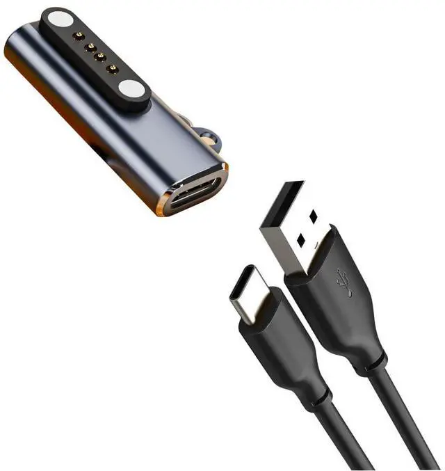 Main image of Replacement Charging Cable for 7.62mm 4-Pin Devices Smart Watch Charger Cable Universal 4 Pin 7.62mm Magnetic Suction USB Charging Adapter for Smart Watch