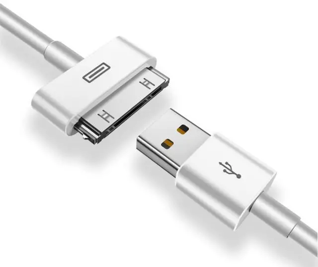Alt view image 5 of 5 - iPhone 4S Charger Cable 30-Pin USB Charging & Data Sync Cord Compatible with iPhone 4/4S iPad 2/3 iPod Classic/Nano/Touch  Durable USB Cable for  30-Pin Devices (3FT)