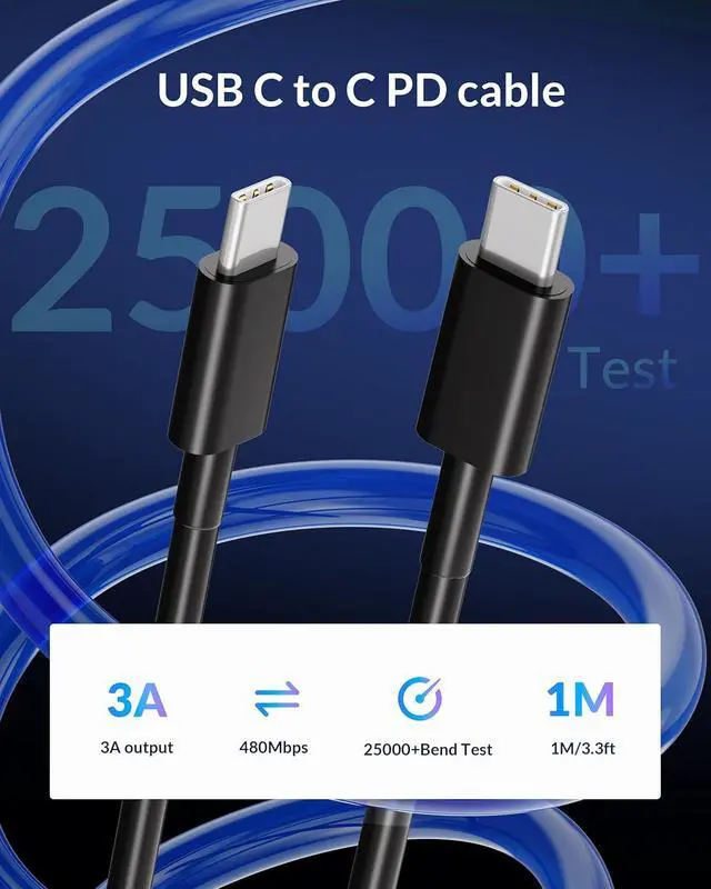 Alt view image 5 of 7 - 3-Port USB C Car Charger for iPhone 17/Air/16/16e/15 Pro Max Plus 70W PD&QC Fast Charging USB-C&A Car Charger + USBC Cable for iPad Galaxy Android Accessories Cigarette Lighter Adapter