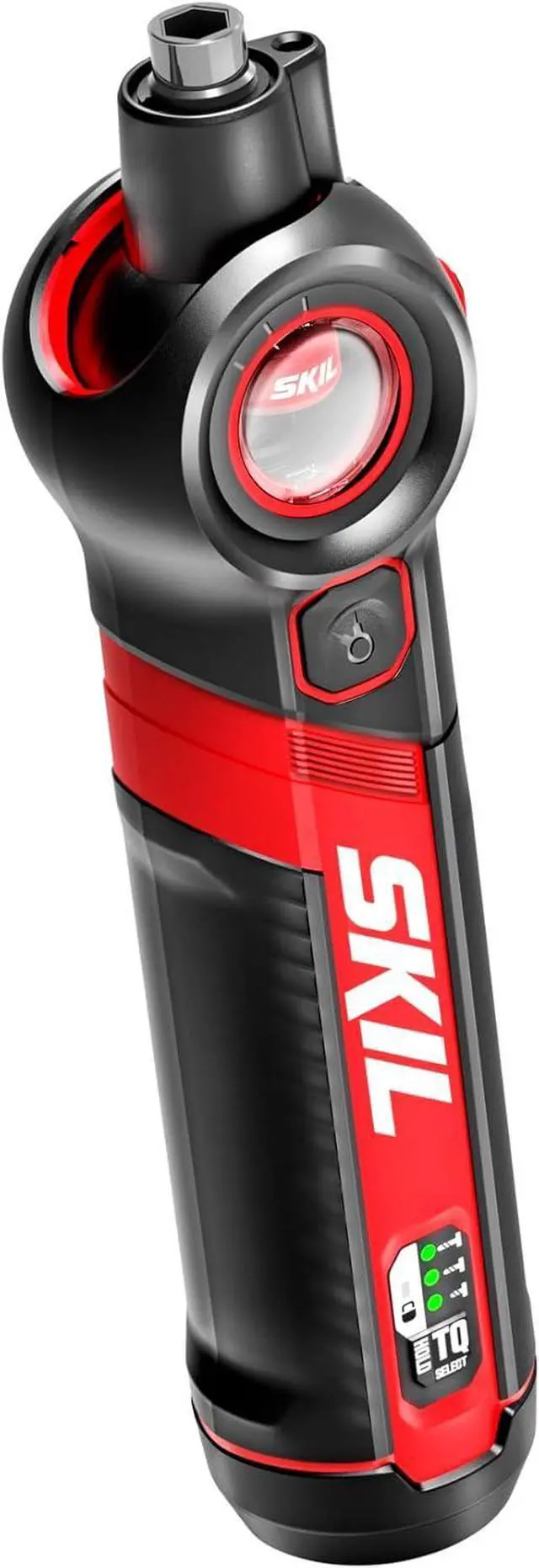 Alt view image 2 of 7 - SKIL Twist 2.0 Rechargeable 4V Screwdriver with Pivoting Head Torque Setting USB-C Charging Cable & 2PC Bit Set-SD5619-01