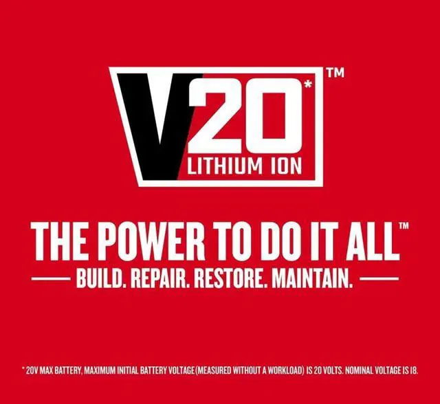Alt view image 7 of 7 - 20V MAX Impact Driver Kit 1/4 Inch 2 800 RPM LED Work light Battery and Charger Included (CMCF800C1)