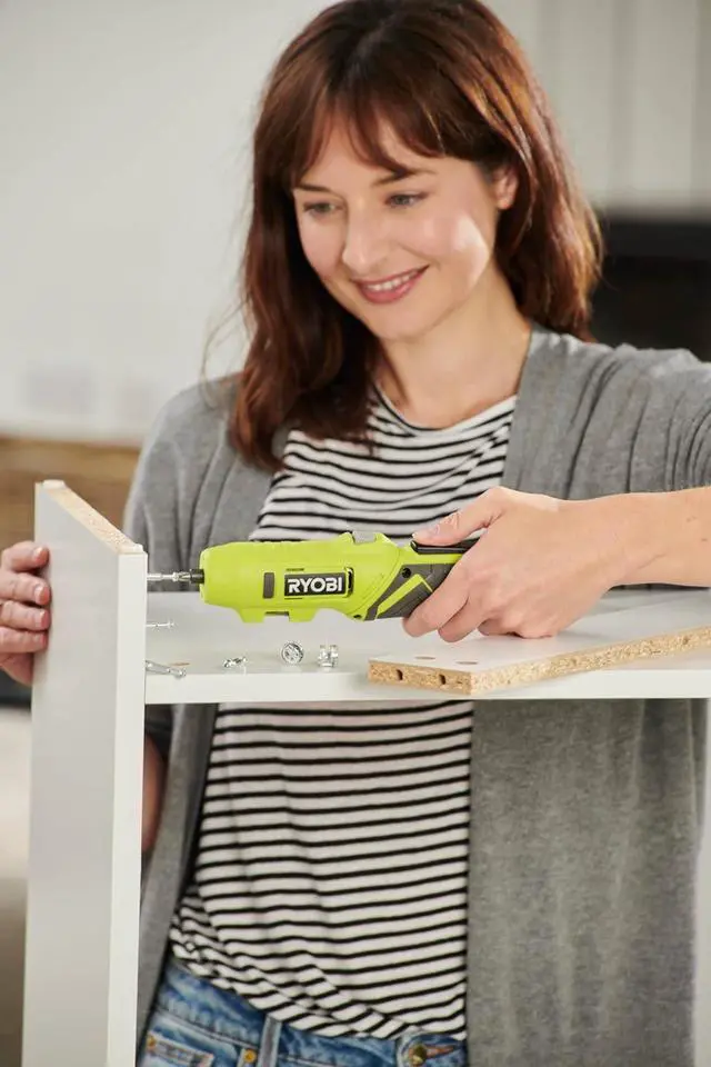 Alt view image 6 of 7 - Ryobi RSDP4-120G 4V Cordless Pivoting Screwdriver (1 x 4V 2.0Ah)