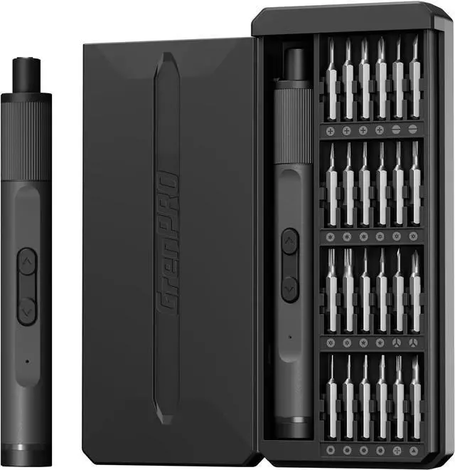 Main image of Mini Electric Screwdriver Set 24-in-1 3.7V Precision Screwdriver Set USB-C Rechargeable Small Electric Screw Driver for Phone Camera Laptop Watch Metal Bits for Home DIY Projects