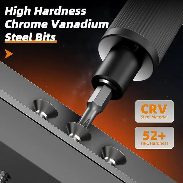 Alt view image 6 of 7 - Mini Electric Screwdriver Set 24-in-1 3.7V Precision Screwdriver Set USB-C Rechargeable Small Electric Screw Driver for Phone Camera Laptop Watch Metal Bits for Home DIY Projects