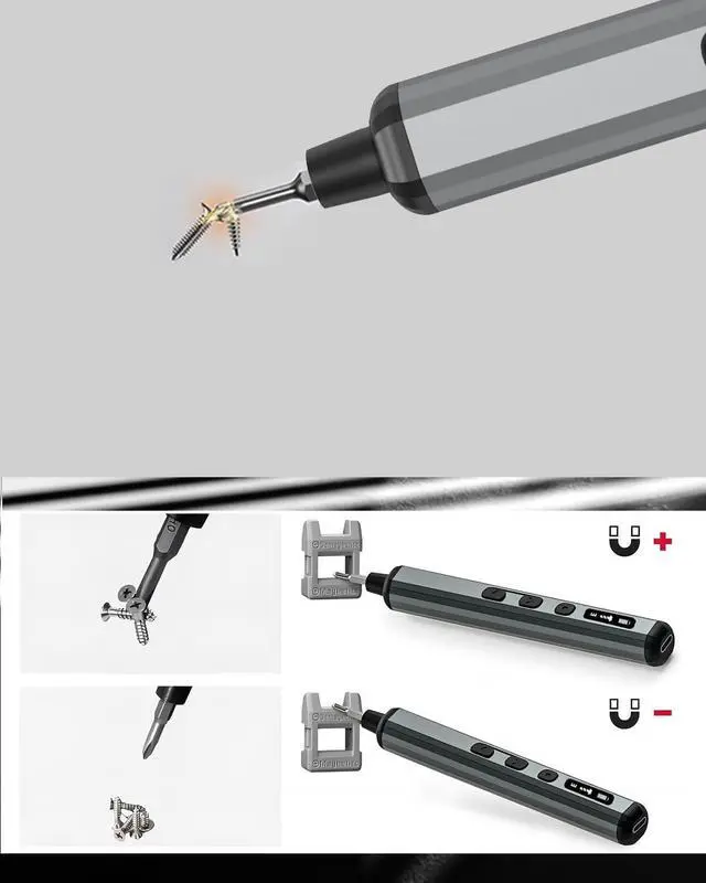 Alt view image 7 of 7 - 68pcs Electric Screwdriver Set Mini Precision Screwdriver 3.7V Power Screwdriver- 64 S2 Magnetic Bits 5 Torque Settings 4 LED Lights Repair Tool for Work Phone Camera Laptop Watch