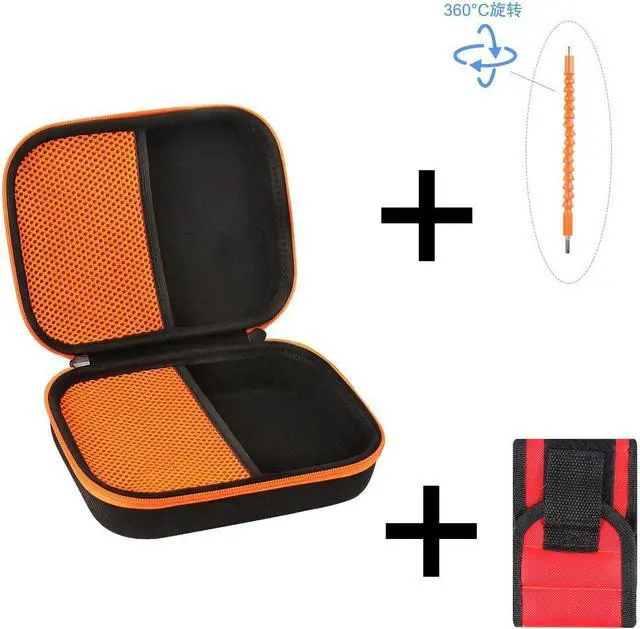 Alt view image 2 of 7 - Hard Carrying Case Replacement for BLACK+DECKER 4V MAX Cordless Screwdriver BDCSFL20C
