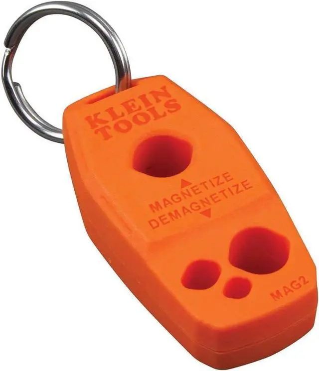 Alt view image 3 of 6 - Klein Tools MAG2 Demagnetizer / Magnetizer for Screwdriver Bits and Tips Makes Tools Magnetic Home Improvement Rare-Earth Magnet