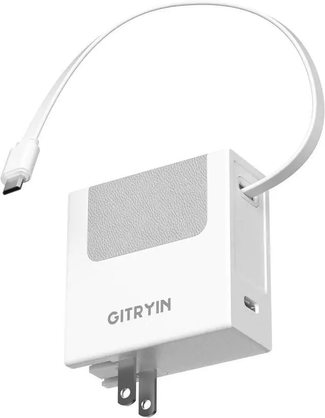 Alt view image 2 of 7 - 1 Micro USB Retractable Wall Charger 1 Type-C Retractable Wall Charger and 10-in-1 Desktop Charging Station with 2 Type-C Retractable Wall Chargers
