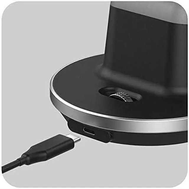 Alt view image 5 of 7 - Encased Desktop Charging Stand for USB-C Phone and Tablets Adjustable Case-Friendly Dock Station Charger Super Fast Charge Compatible (Wired Type-C)