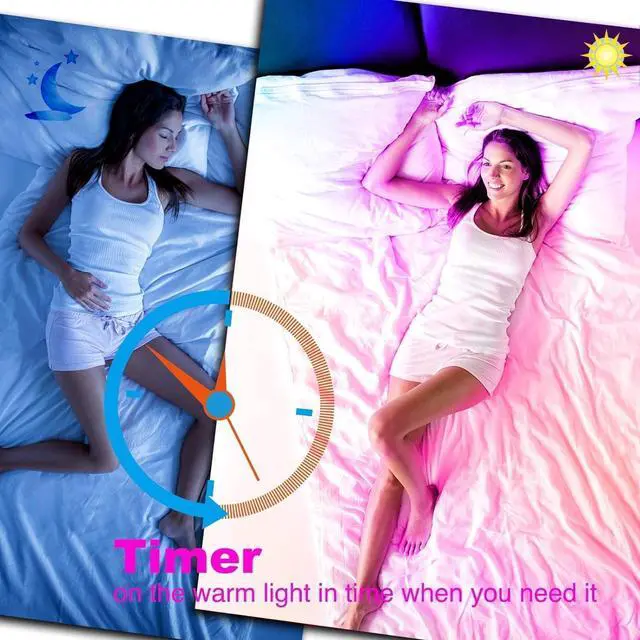 Alt view image 4 of 7 - Led Lights for Bedroom 130ft(2 Rolls of 65.6ft) Led Lighting with Remote&App Control Color Changing Led Lights for Room RGB Led Strip Lights Music Sync Home Decor 24V Power Supply