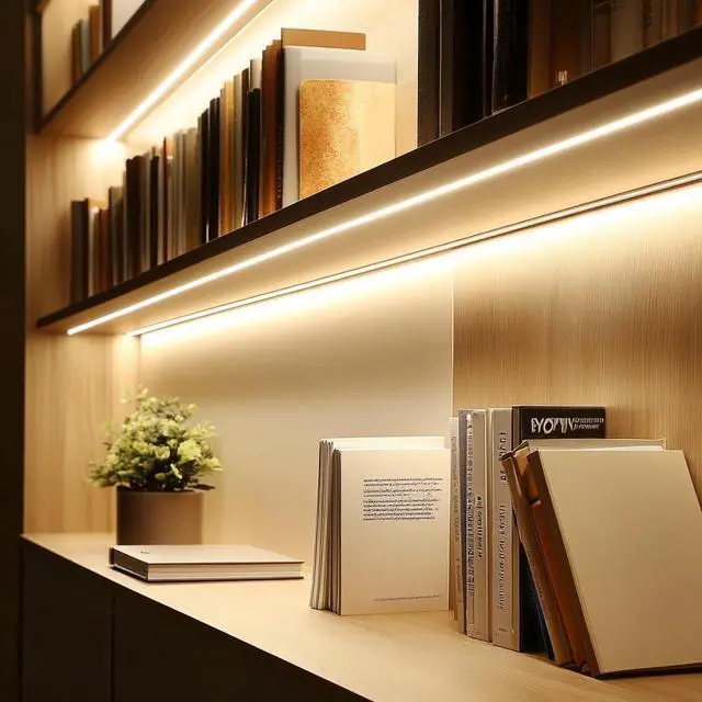Alt view image 7 of 7 - Led Strip Lights 5V USB LED Lighting COB Short LED Strip Light White Flexible Not Dimmable led Light for Display Cabinet Living Room DIY Home COB Lighting Decor tv Lights (3.28FT 6500K)