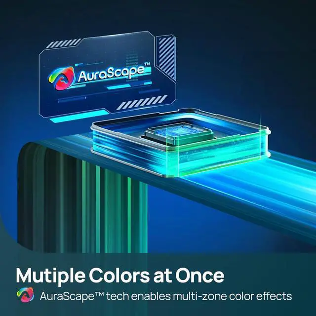 Alt view image 7 of 7 - LED Strip Lights RGB 10ft Smart Light Strip Work with Alexa and Google Home App Control Music Sync Segmented Color Changing Led Lights for Bedroom Kitchen