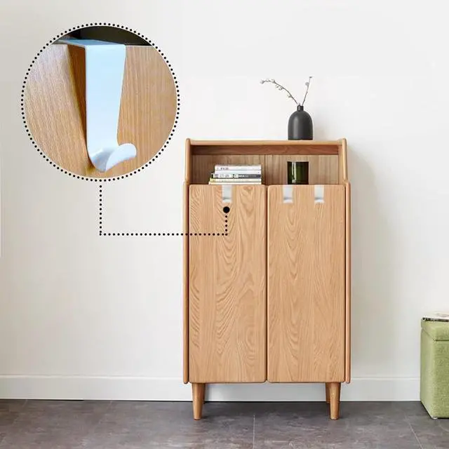 Alt view image 4 of 7 - Over The Door Hooks Hangers Laundry Hanger White Plastic 2 Pack Coats Towels Clothes White