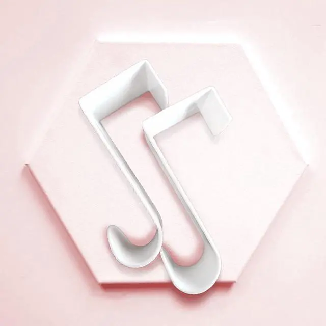 Alt view image 7 of 7 - Over The Door Hooks Hangers Laundry Hanger White Plastic 2 Pack Coats Towels Clothes White