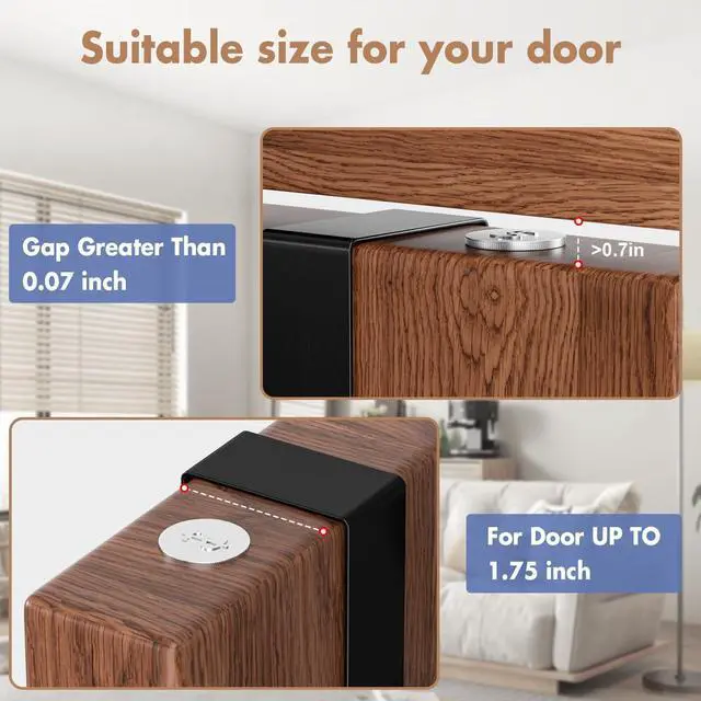 Alt view image 5 of 7 - Over The Door Hooks 12 Hooks Over The Door Hanger Hook 15.5 L x 4.5 H Over Door Hook Over Door Towel Rack Coat Rack Door Hooks for Hanging Black