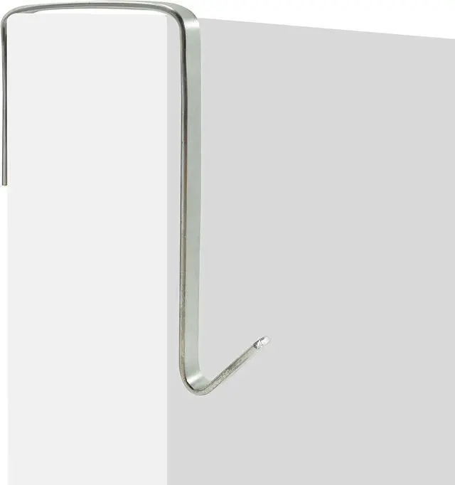 Alt view image 3 of 5 - 10 Pack Over The Door Metal Hook Hanger to Fit Interior Doors with Thickness from 1.65