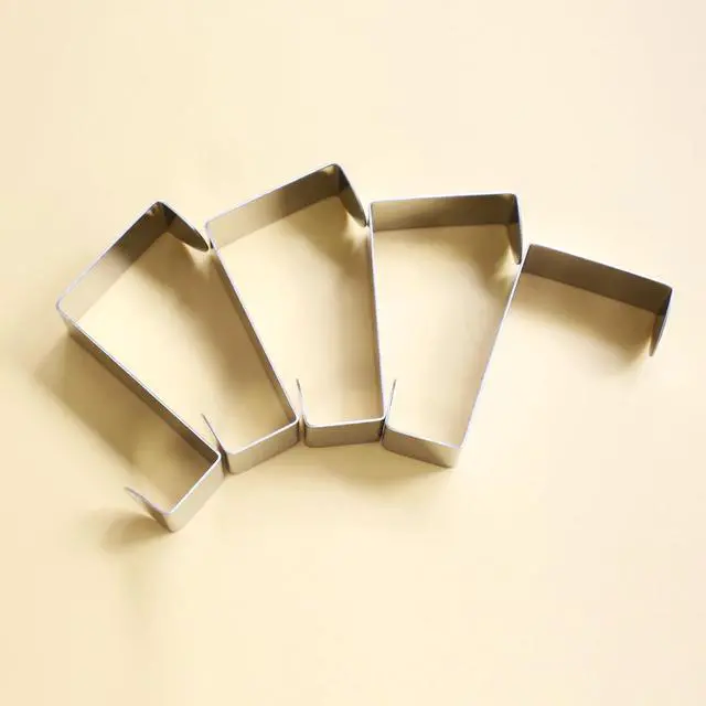 Alt view image 2 of 5 - 4 Pack Hooks. Stainless Steel Seamless Nail-Free Heavy-Duty Storage Bag Over The Door Hooks. Behind The Door Hook Storage is Suitable for Living Rooms Bathrooms Kitchens Cabinets Bedrooms