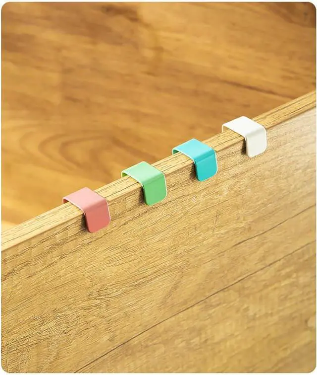 Alt view image 3 of 7 - Over The Cabinet Door Hooks Door Hanger 4Pack Single HookThickness Over 0.8Inch is Not Suitable