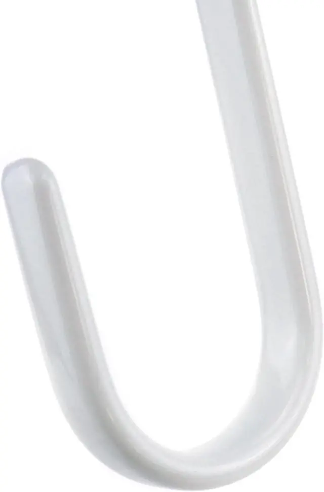 Alt view image 5 of 5 - Double Sided Over The Door Hooks 2 Pack Towel Coat Hooks Door Hanger Hook for Hanging Clothes Towel Hats Bags Wreath - White