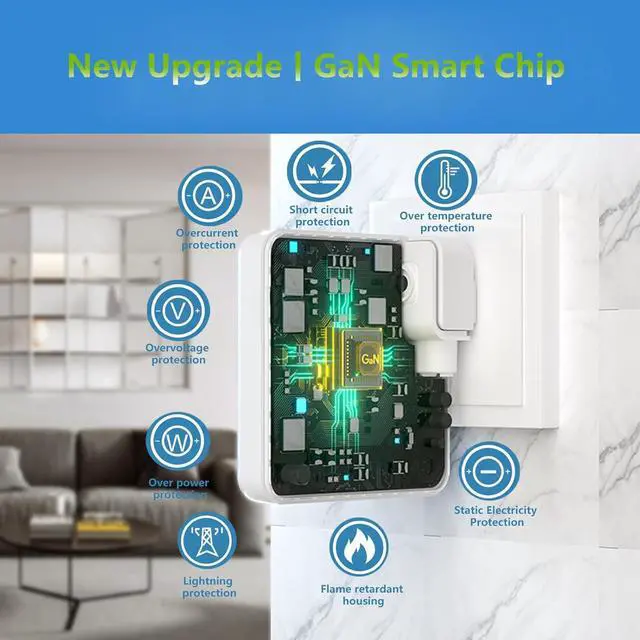 Alt view image 6 of 7 - Mac Book Pro Charger 85W T-Tip Compatible with Mac Book Air 11 inch and 13 inch After Mid 2012(Applicable to 2012-2017)