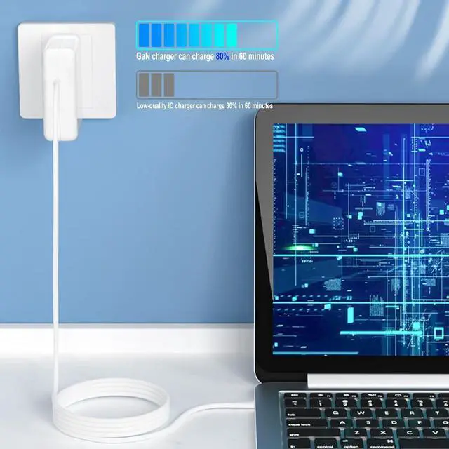 Alt view image 7 of 7 - Mac Book Pro Charger 85W T-Tip Compatible with Mac Book Air 11 inch and 13 inch After Mid 2012(Applicable to 2012-2017)