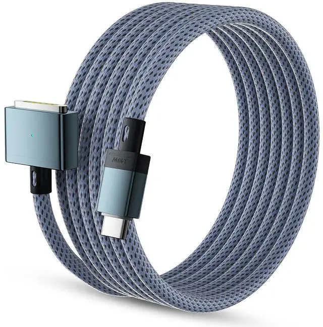 Main image of 140W USB-C to Magnetic 3 Safe Cable(2 M/6.6 ft) for M4 MacBook Air Pro Charger Magnetic Charger Cord for MacBook Air (15/13 M4 2025 M3 2024 M2 2023 M2 2022) Pro (16/14 2024/2023/2021)(Blue)