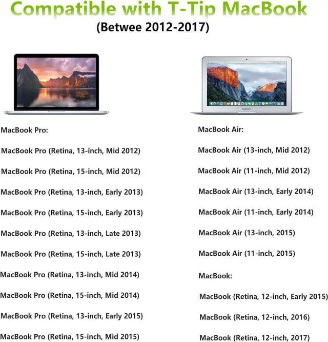 Alt view image 3 of 7 - Mac Book Pro Charger 85W T-Tip Compatible with Mac Book Air 11 inch and 13 inch After Mid 2012(Applicable to 2012-2017)