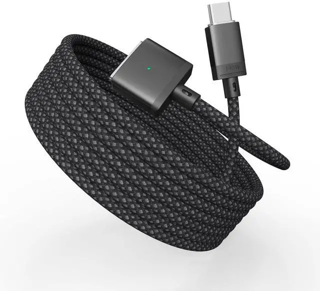 Main image of USB-C to Magnetic 3 Cable 140W for M4 MacBook Air Pro Charger Magnetic Safe 3 Cable for MacBook Air (15/13 M4 2025 M3 2024 M2 2023 M2 2022) Pro (16/14 2024/2023/2021) 6.6ft