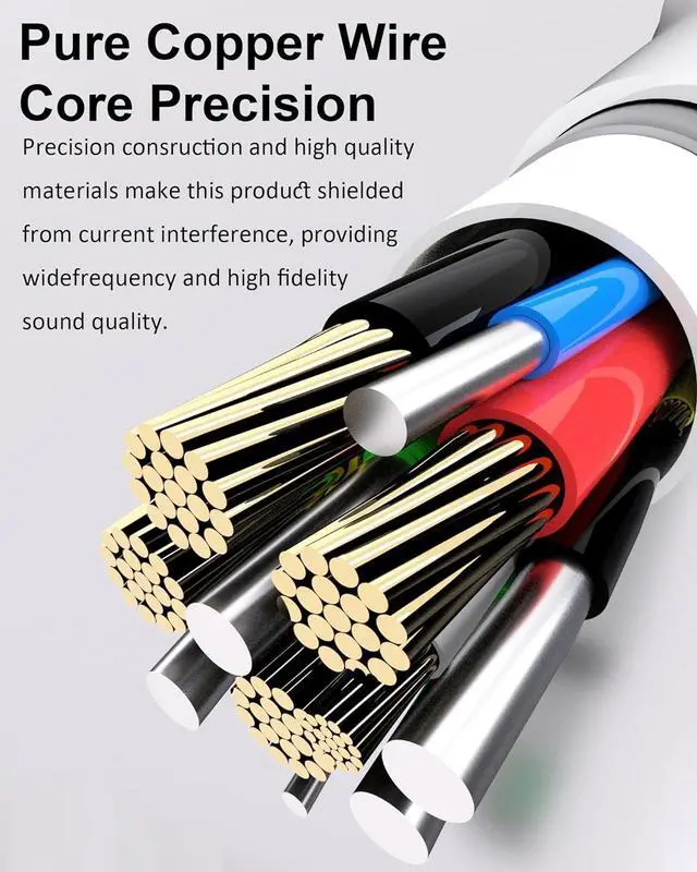 Alt view image 2 of 6 - 2 Pack Lightning to 3.5mm Headphone Jack Adapter [ MFi Certified] 2 in 1 Headphone Adapter Aux Audio and Charger Adapter Dongle Cable Splitter Compatible with iPhone 14 13 12 11 XS XR 8 7