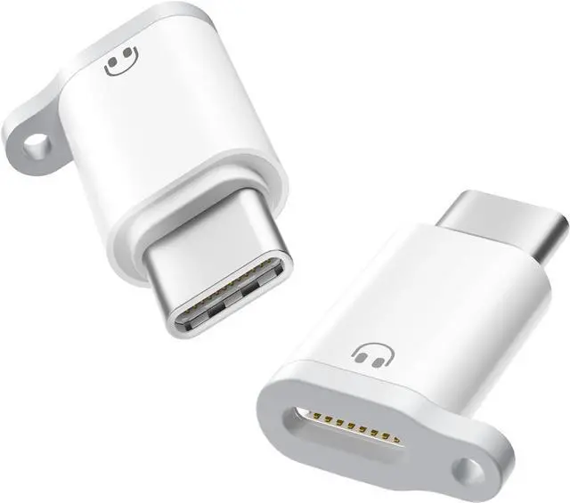 Main image of Lightning to USB C Audio Adapter for Heaphones Support Line Control 2 Packs USBC Male to Lightning Female Earbuds Adapter Not for Charging/Data Transfer USB-C for  iPhone 16-15 / iPad