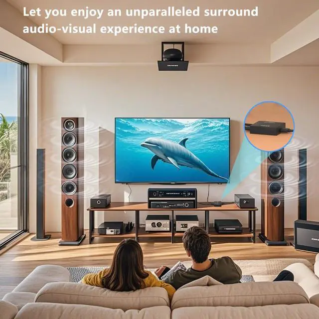 Alt view image 5 of 7 - HDMI Audio Extractor Splitter HDMI to 3.5mm Audio Adapter 4K*2K@30HZ 3D 1080P Compatible for TV PC Sound System Xbox Switch PS3 PS4 PS5