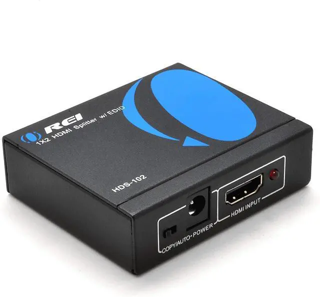 Alt view image 4 of 7 - HDMI Splitter 1 in 2 out - Ultra HD 4K @ 30Hz HDCP 3D & Full HD 1080P Support for Xbox PS4 Blu-ray HDTV - Adapter Included